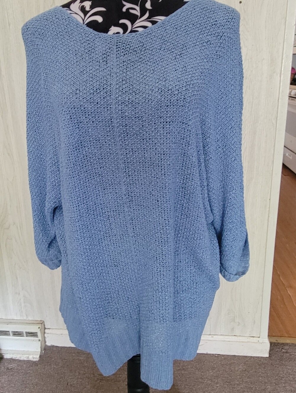 1 NWT Easel Los Angeles Pretty Periwinkle Blue Mid/Lightweight Sweater! - Picture 6 of 6